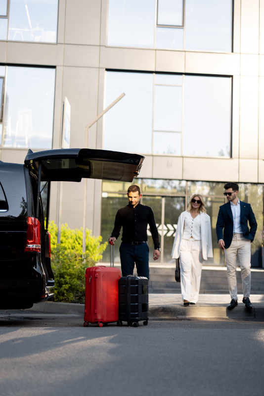 Chauffeur VTC Le Havre avec un couple